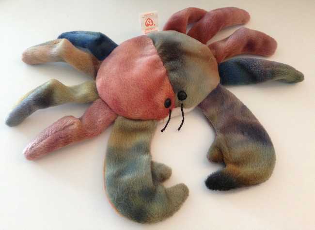 crab beanie baby