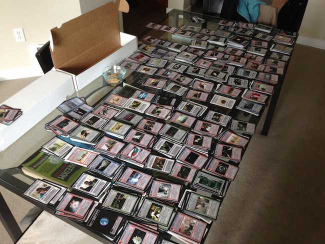 Alphabetizing that cards